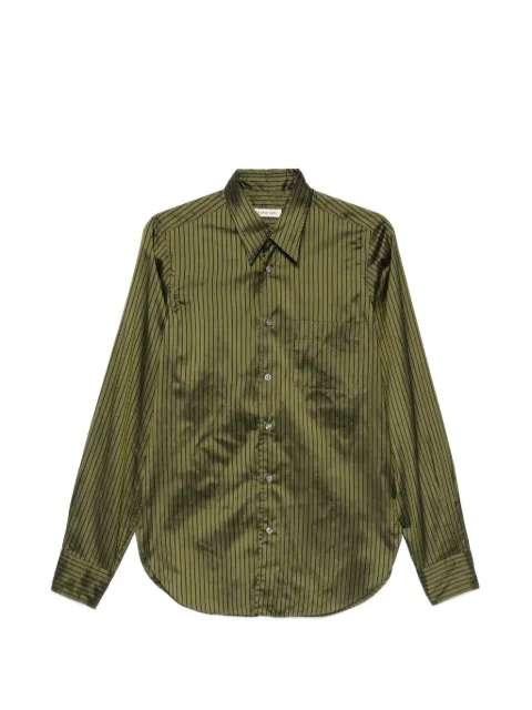 Romeo Gigli Pre-Owned 1990s vertical-stripe shirt