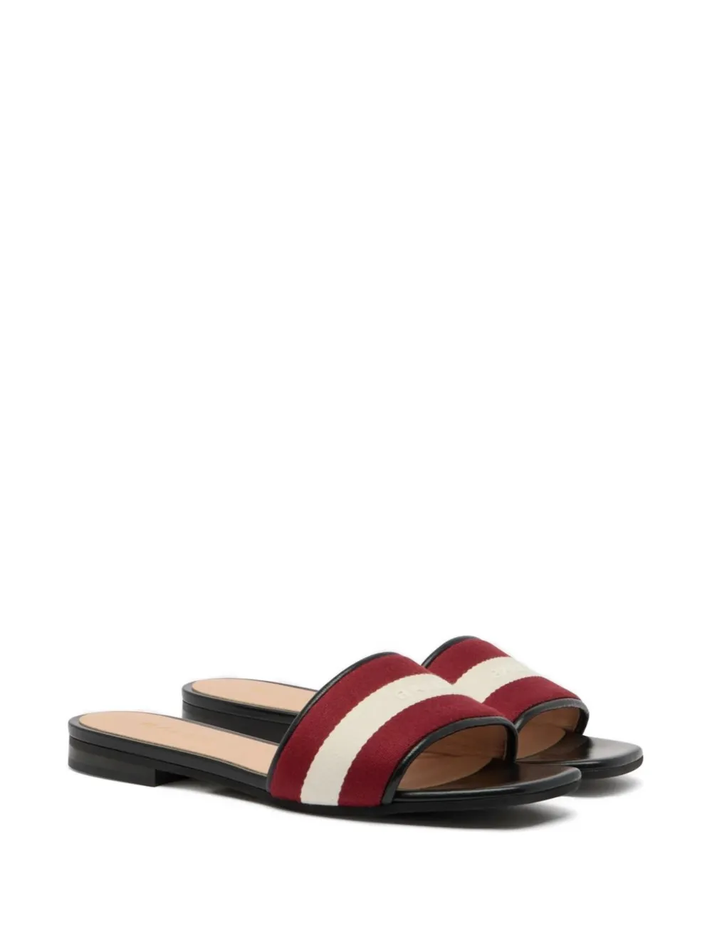 Bally Ribbon flat sandals Rood