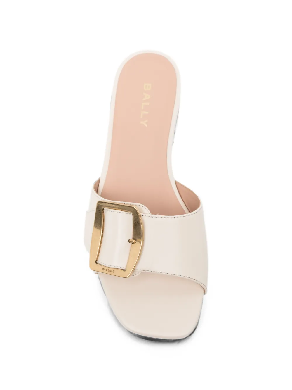 Bally Sandalen met gespdetail Wit