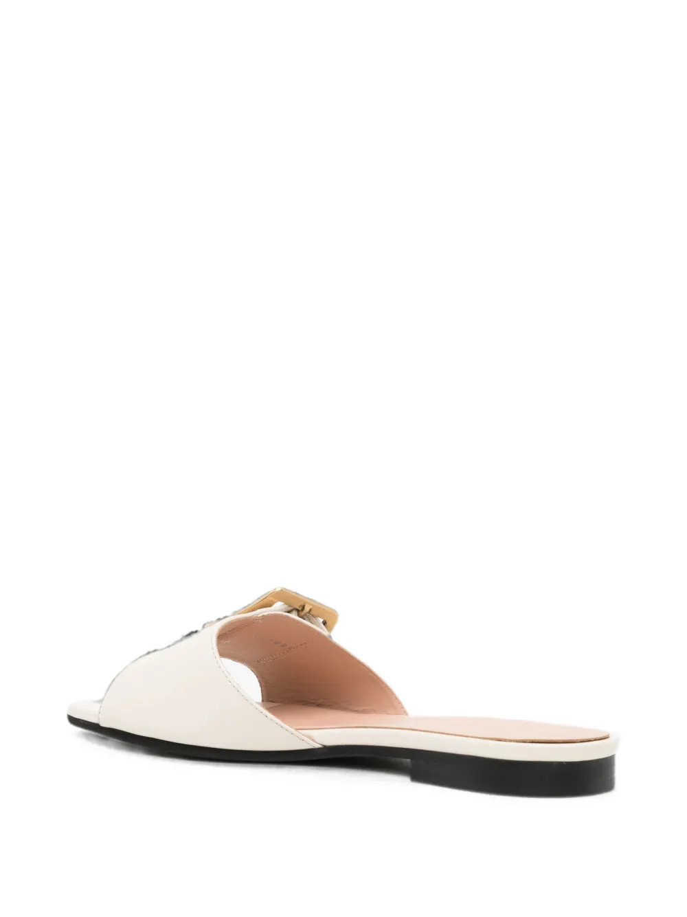 Bally Sandalen met gespdetail Wit