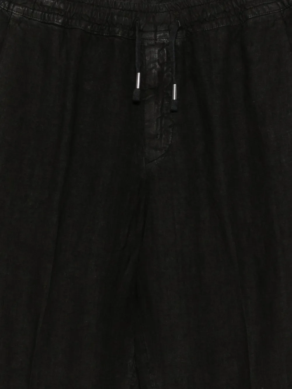 Costumein Broek met trekkoordtaille Zwart