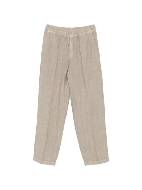 Costumein drawstring-waistband trousers