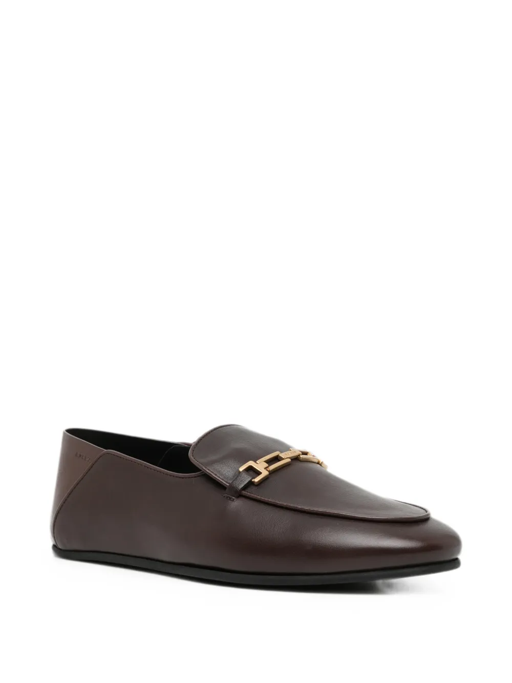 Bally Loafers met detail Bruin
