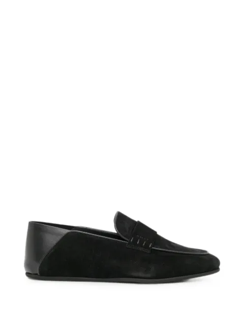 Bally suede penny loafers