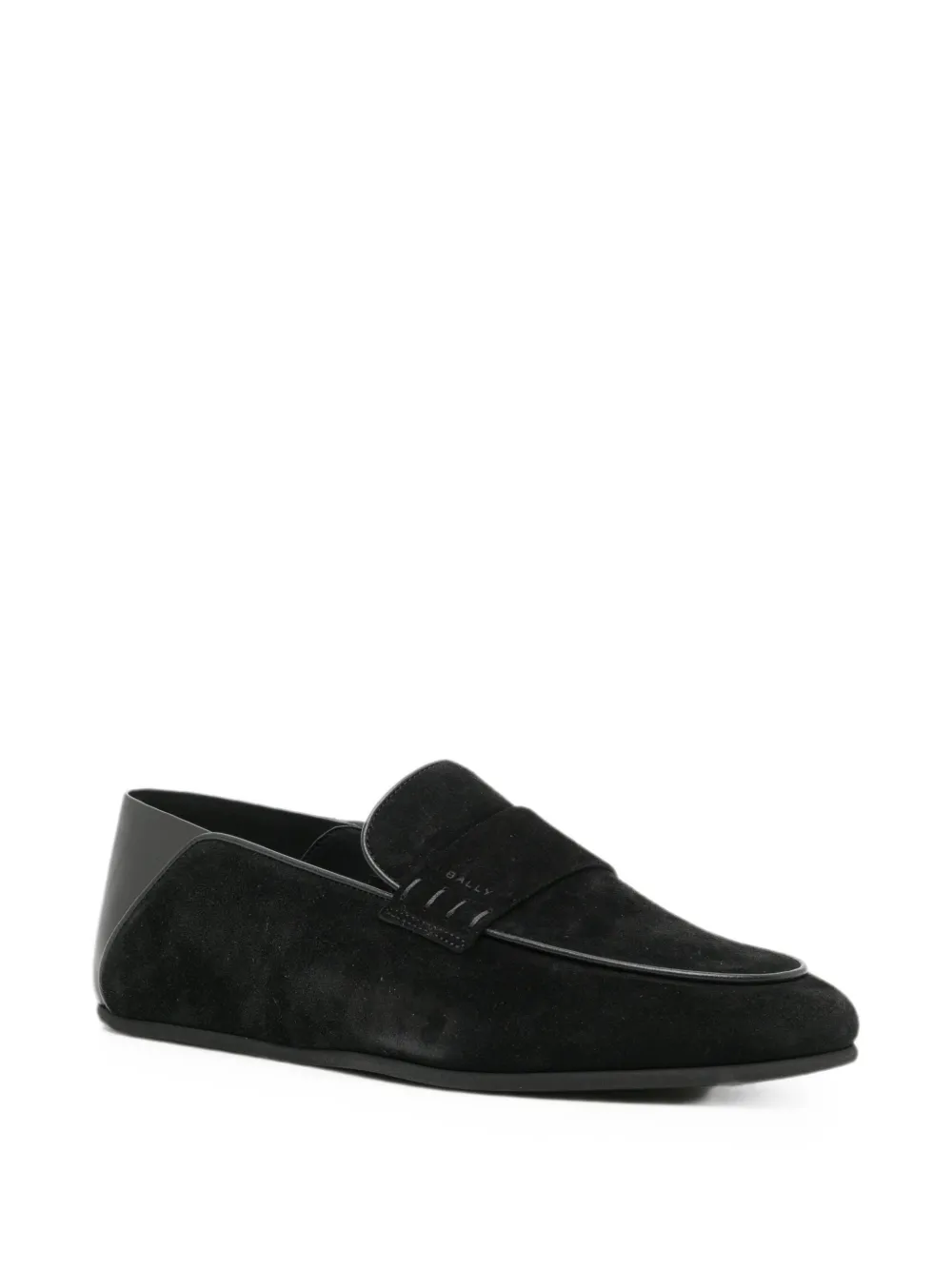 Bally Suède loafers Zwart