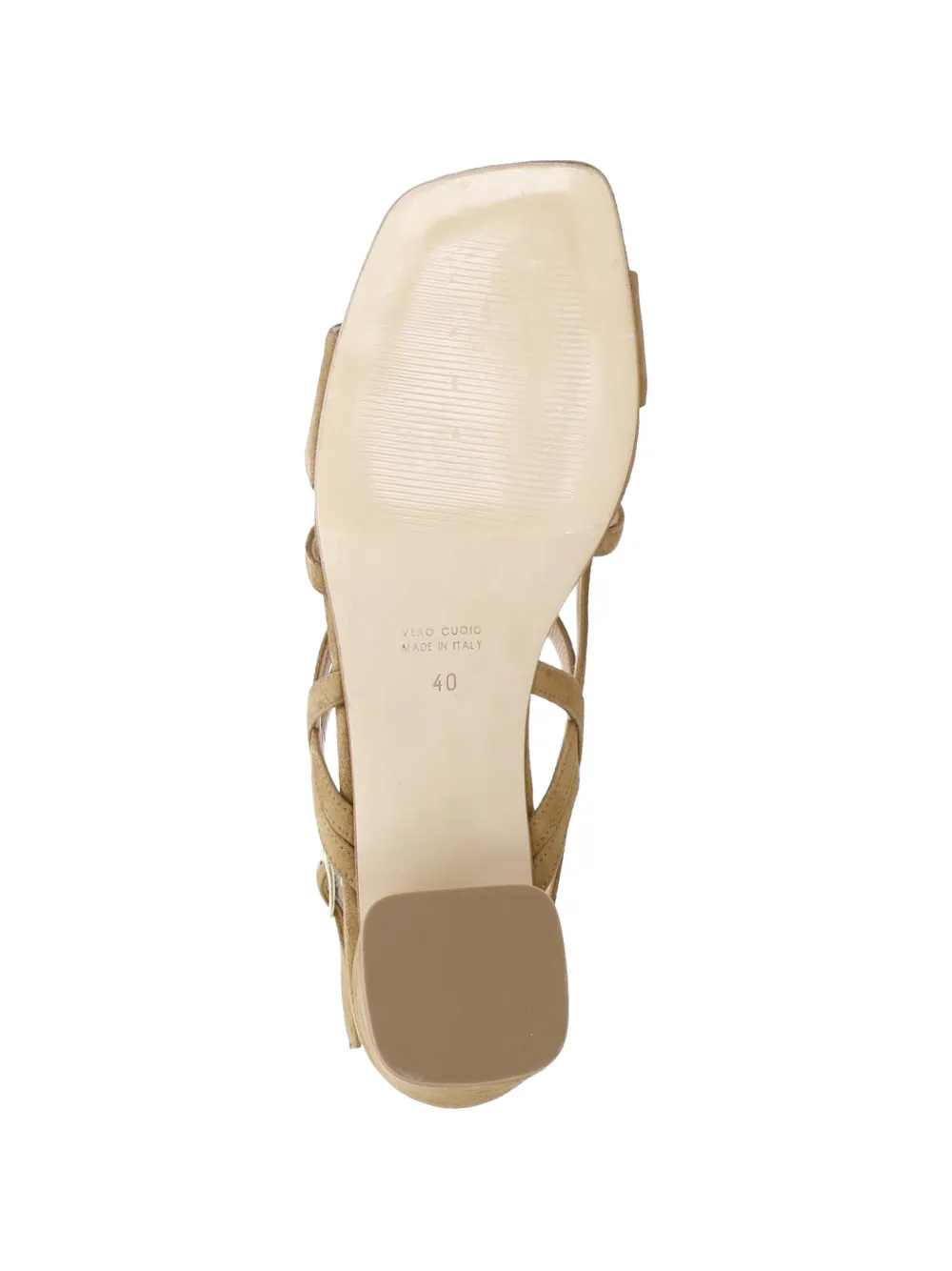 Julie Dee strappy suede sandals Bruin