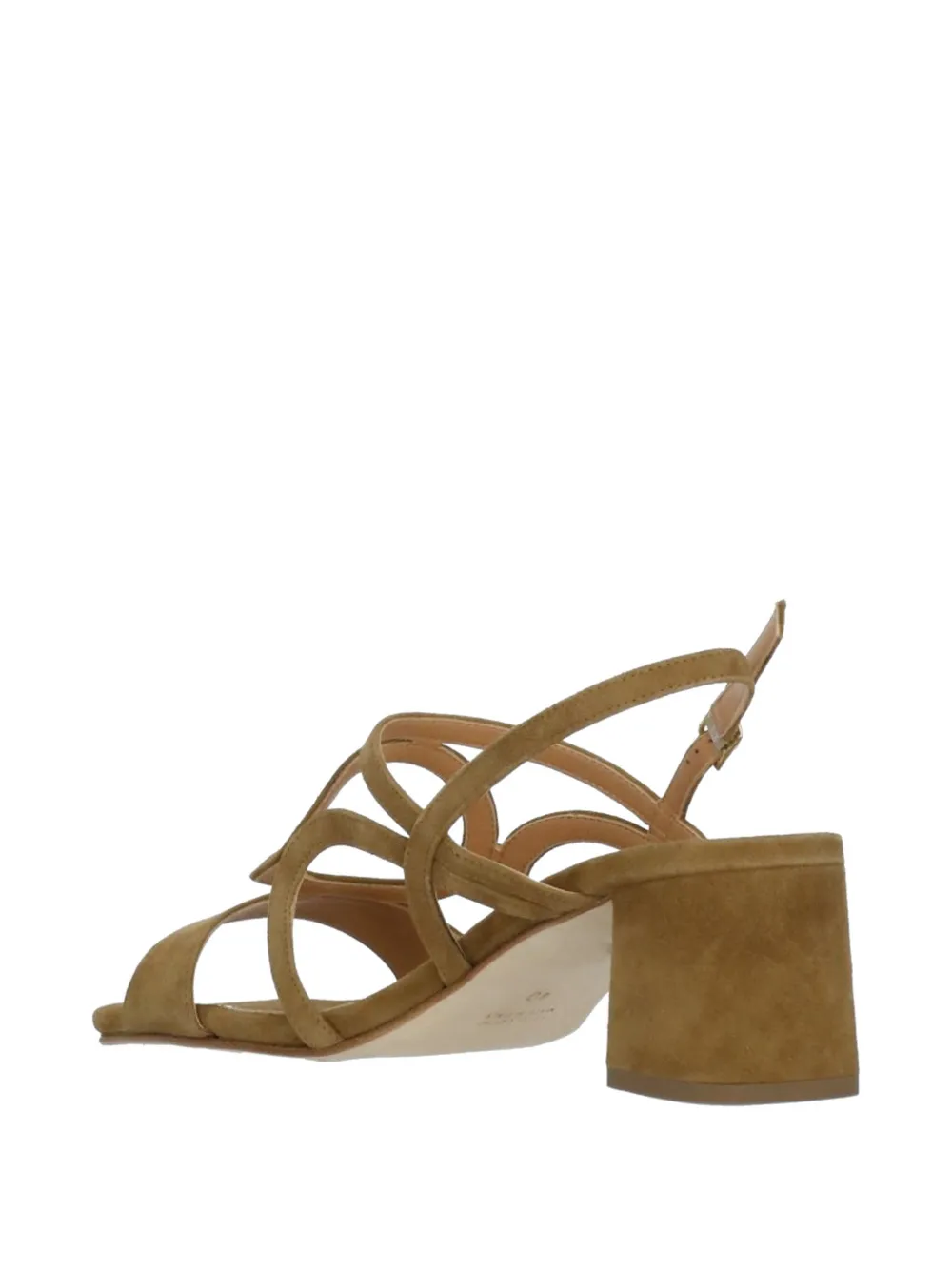 Julie Dee strappy suede sandals Bruin
