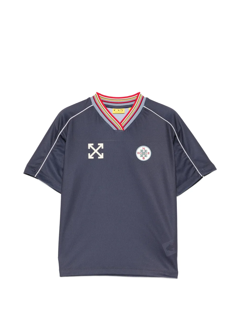 Off-White Kids Arrows-motif T-shirt - Blu
