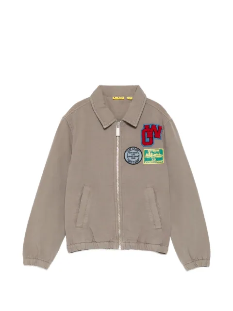 Off-White Kids chaqueta con detalle de parche