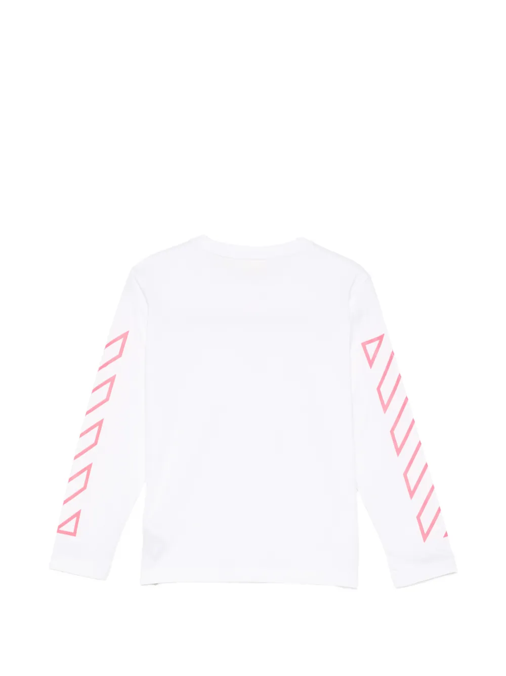Off-White Kids T-shirt met lange mouwen Wit