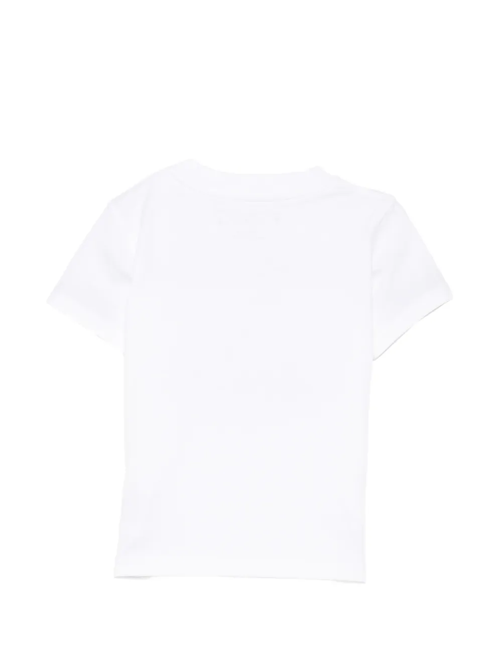 Off-White Kids T-shirt met bloemenprint Wit