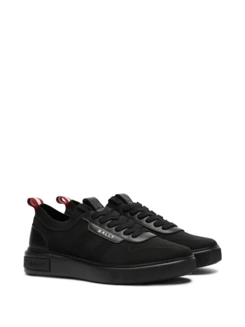 Bally panelled knit sneakers