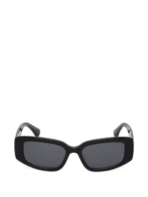 MCM Shield semi-rim Sunglasses | Black | FARFETCH KW