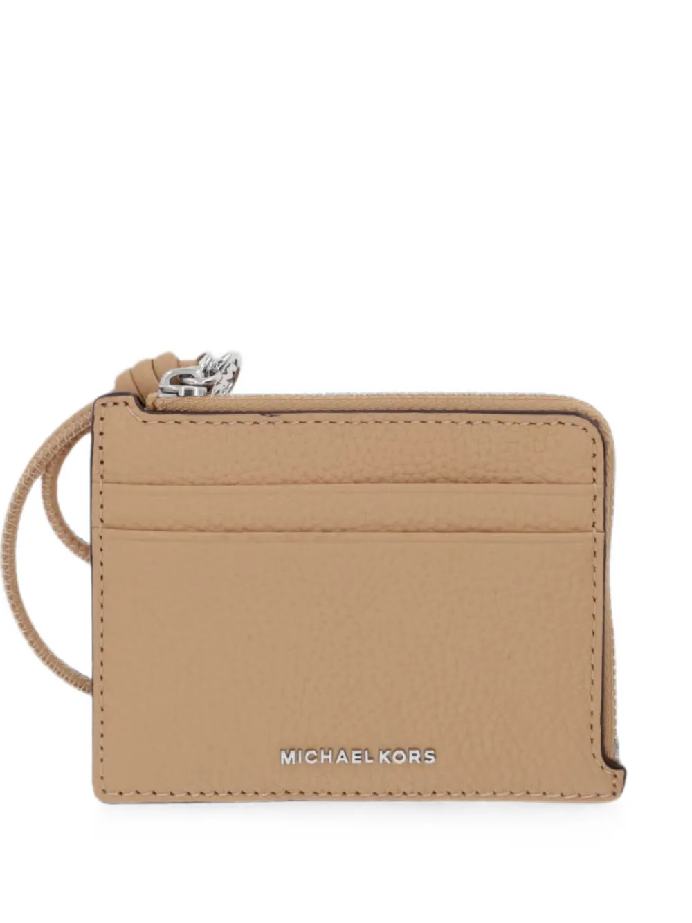 Michael Michael Kors logo-plaque card holder - Toni neutri