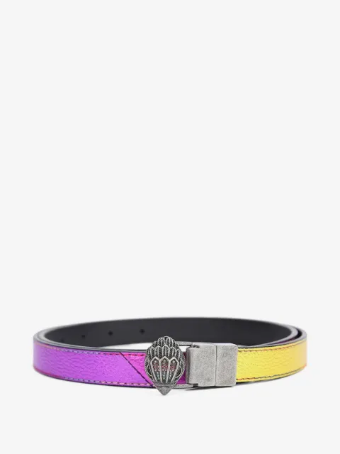 Kurt Geiger London eagle-head reversible belt