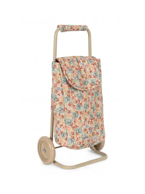 Konges Sløjd floral-print quilted shopping trolley
