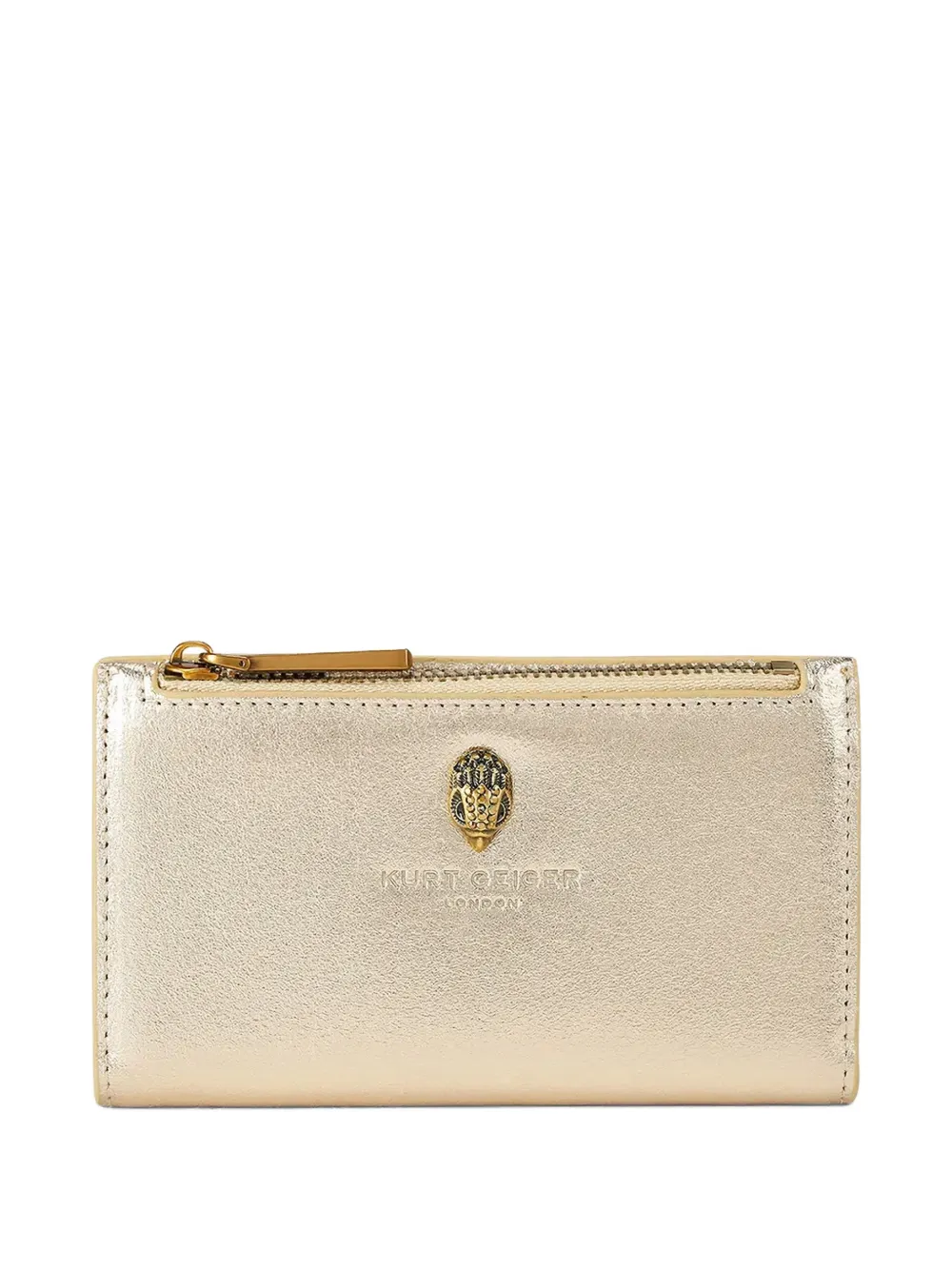 Kurt Geiger London Shoreditch eagle metallic wallet - Oro
