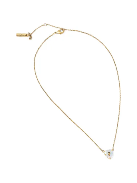 Kurt Geiger London collar con colgante de corazón y cabeza de águila