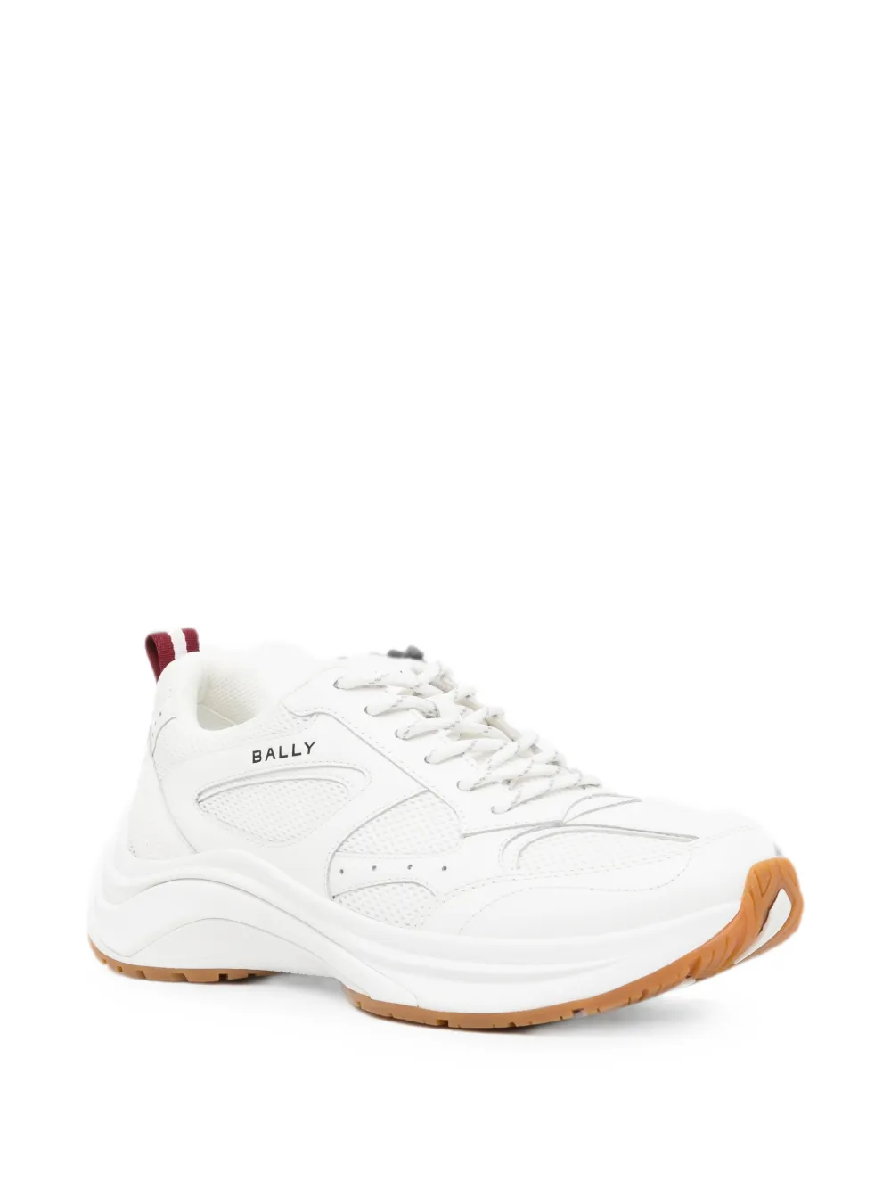 Bally Sneakers met mesh vlakken Wit