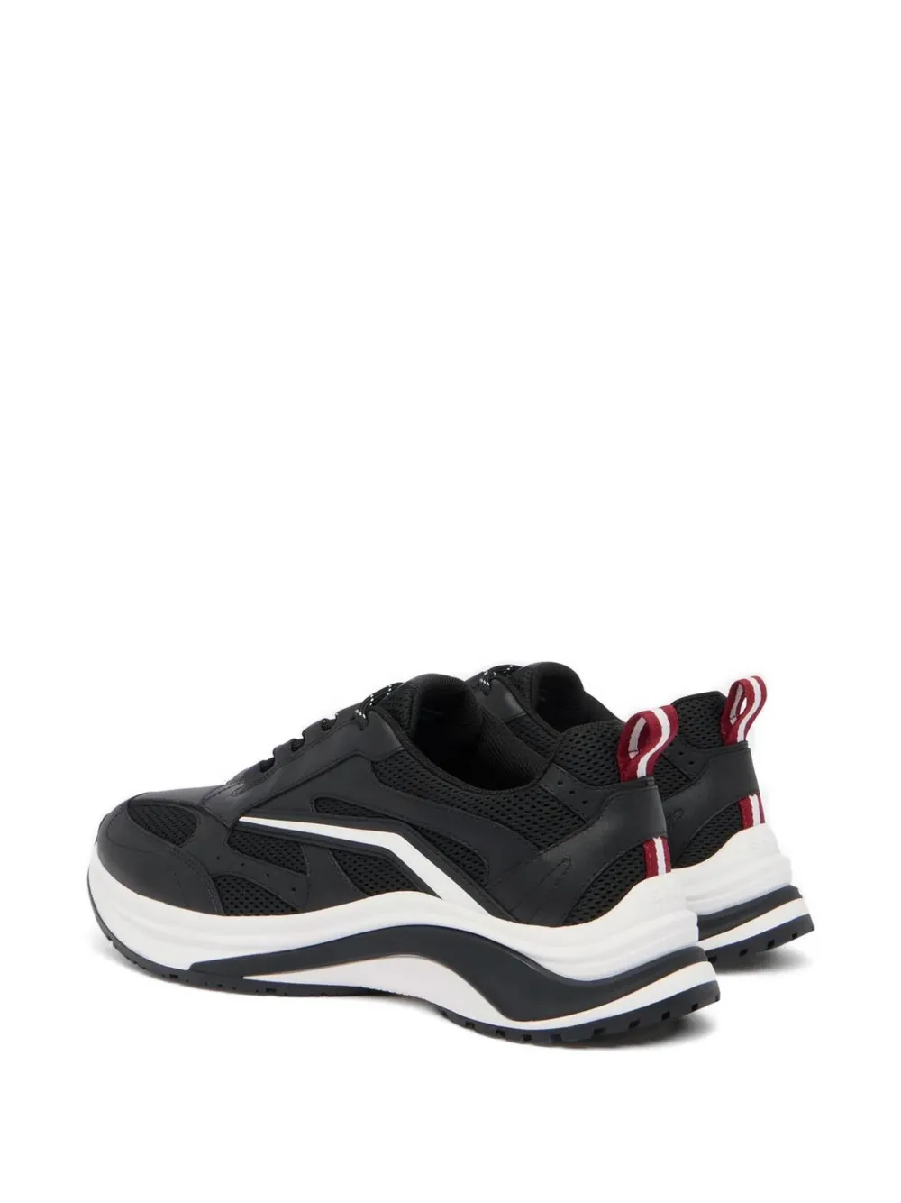 Bally Woge sneakers met mesh vlakken Zwart
