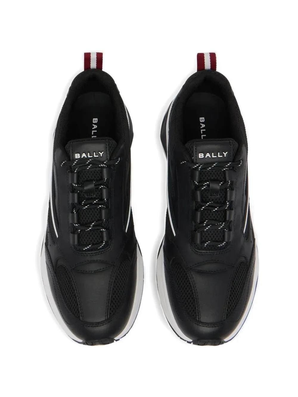 Bally Woge sneakers met mesh vlakken Zwart