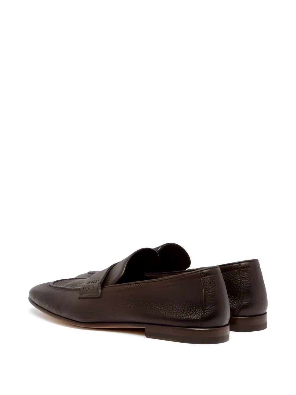 Bally grainy-leather penny loafers Bruin