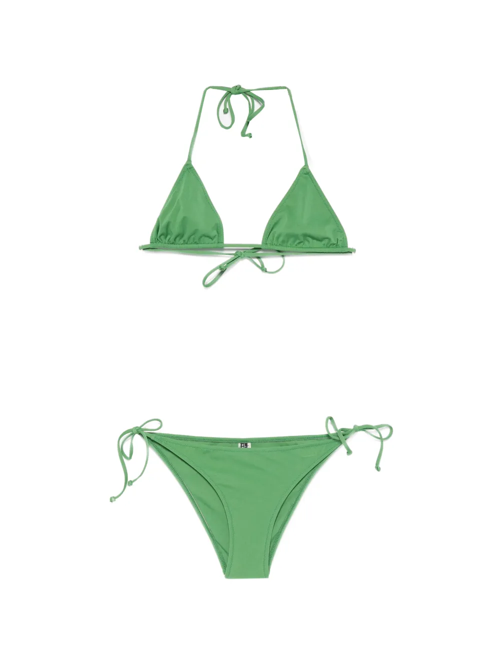 Laura Urbinati triangle-top side-tie bikini - Verde