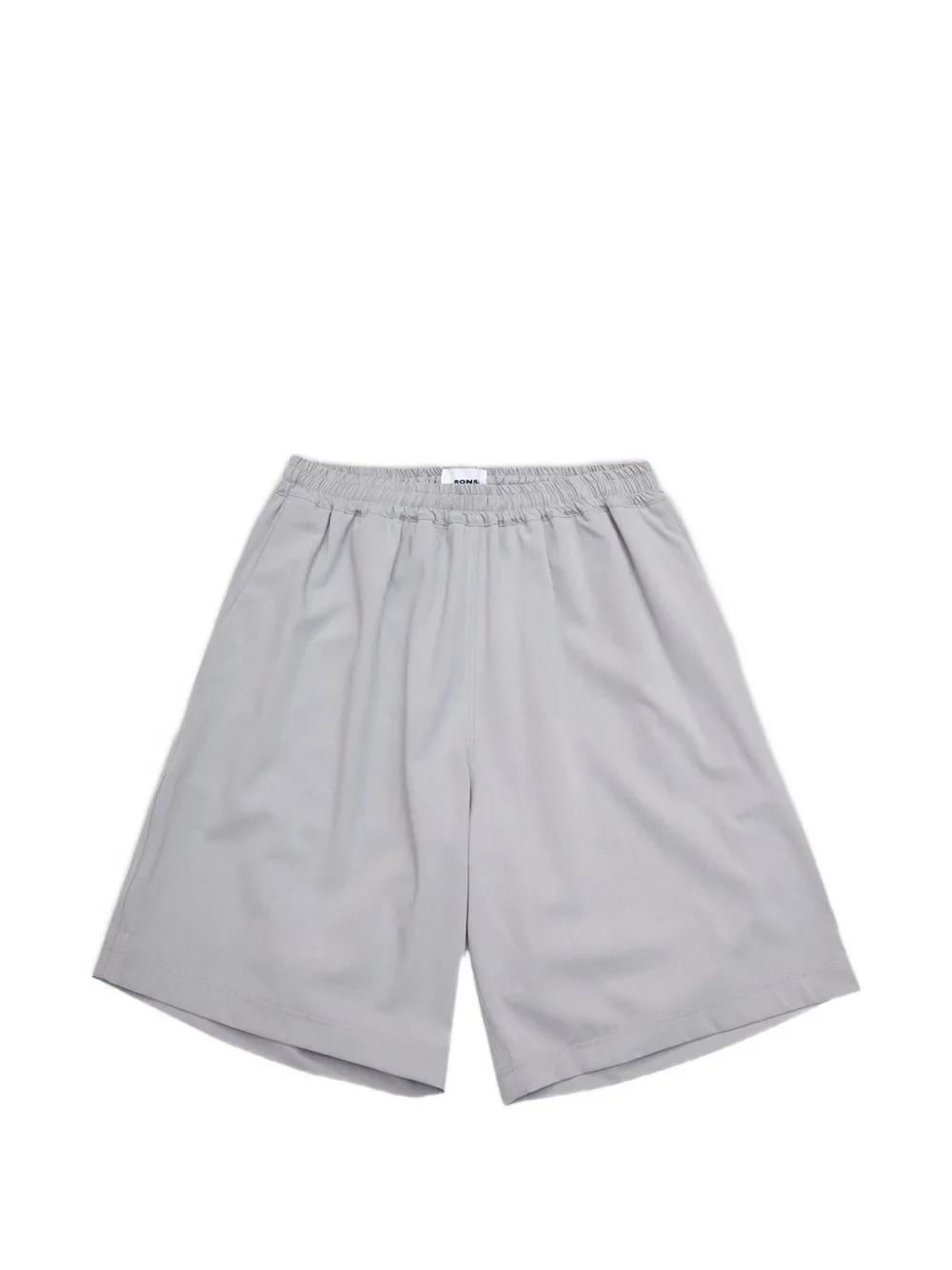 Bonsai elasticated-waist track shorts - Grigio