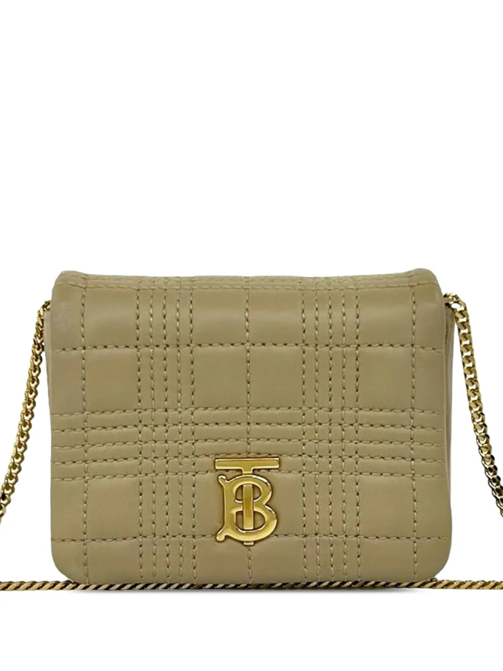 Burberry Pre-Owned 2018-2023 Mini Quilted Lambskin Lola crossbody bag - Toni neutri