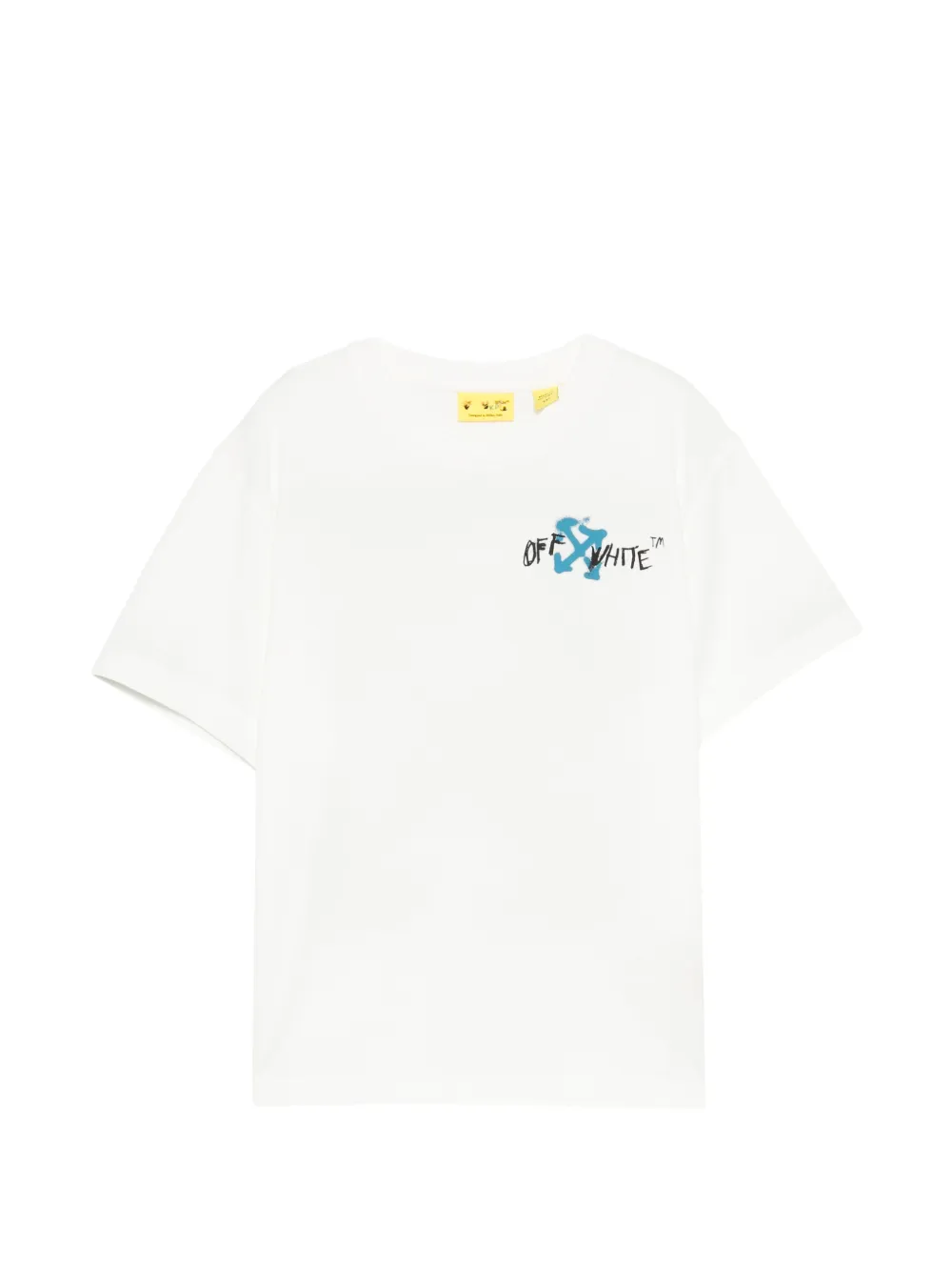 Off-White Kids Arrows-print jersey T-shirt - Weiß
