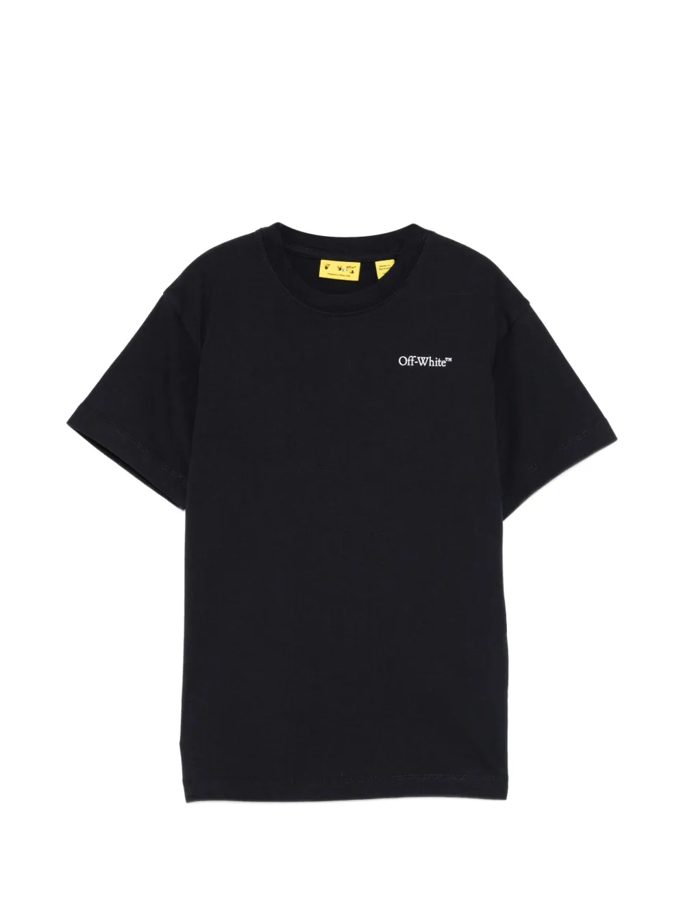Off-White Kids logo-print T-shirt - Nero