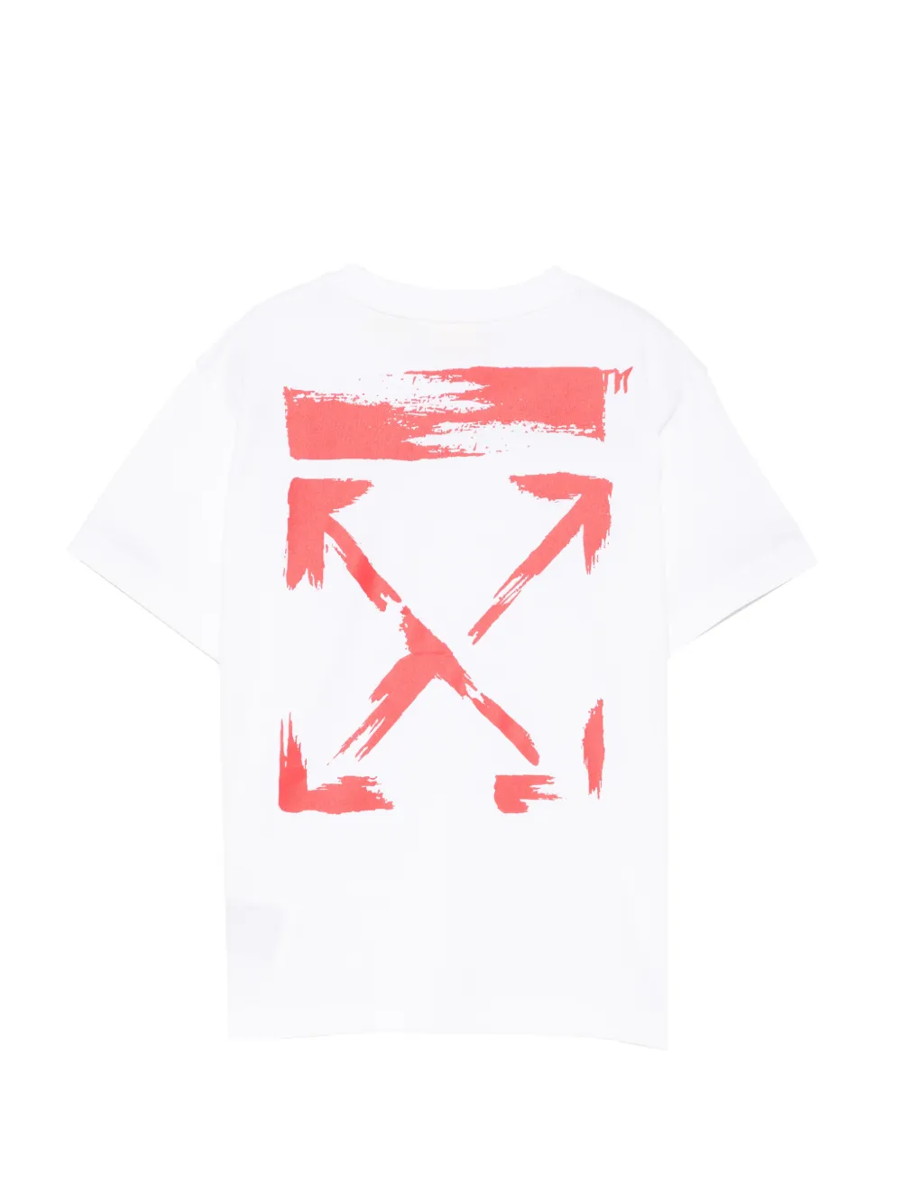 Off-White Kids T-shirt met logoprint Wit