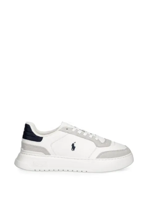 Polo Ralph Lauren logo-embroidered panelled sneakers