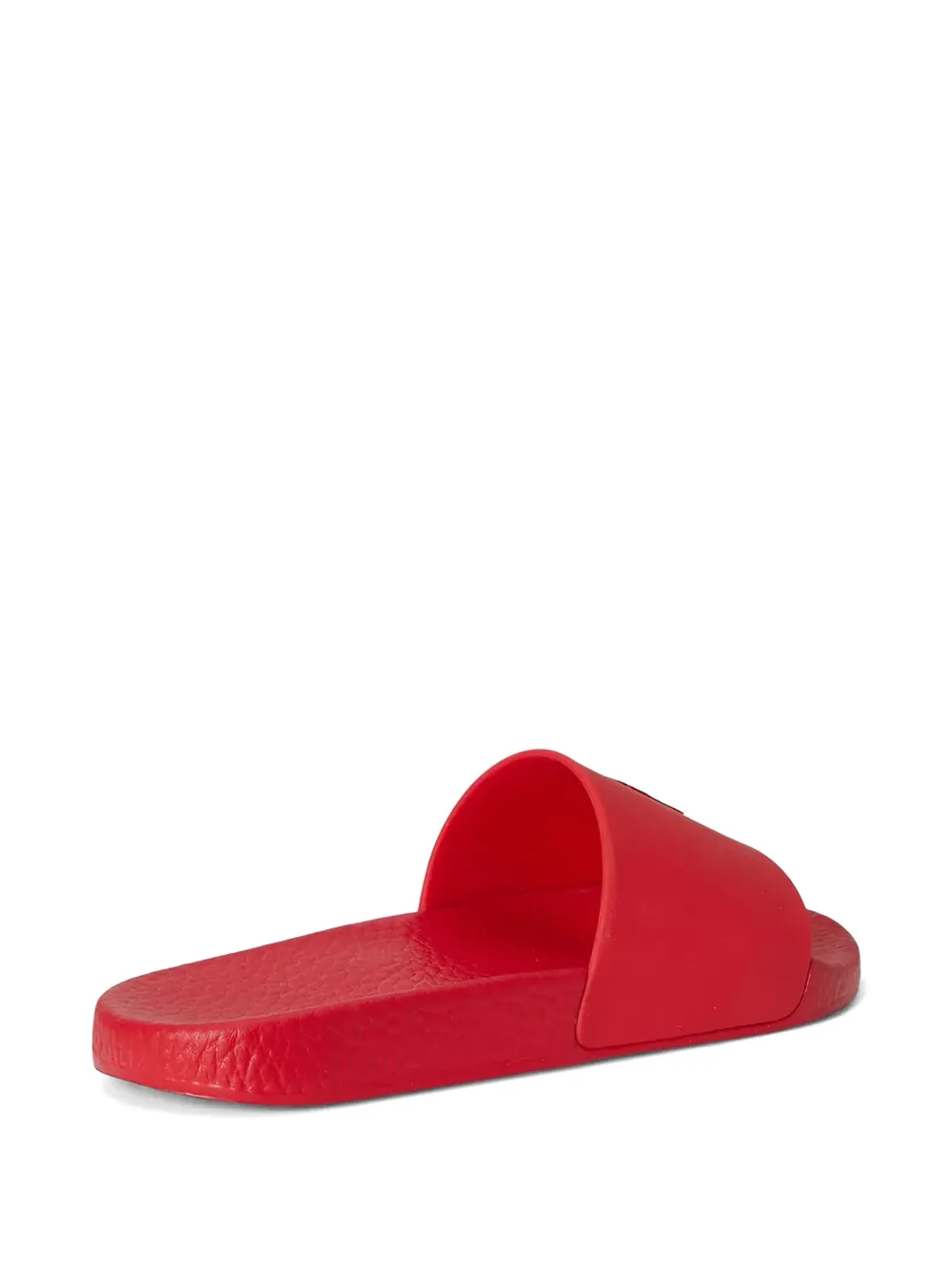 Polo Ralph Lauren logo-patch slides Rood
