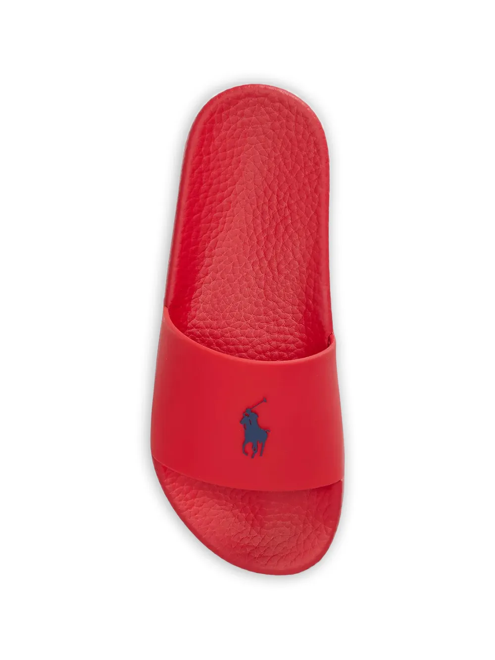 Polo Ralph Lauren logo-patch slides Rood