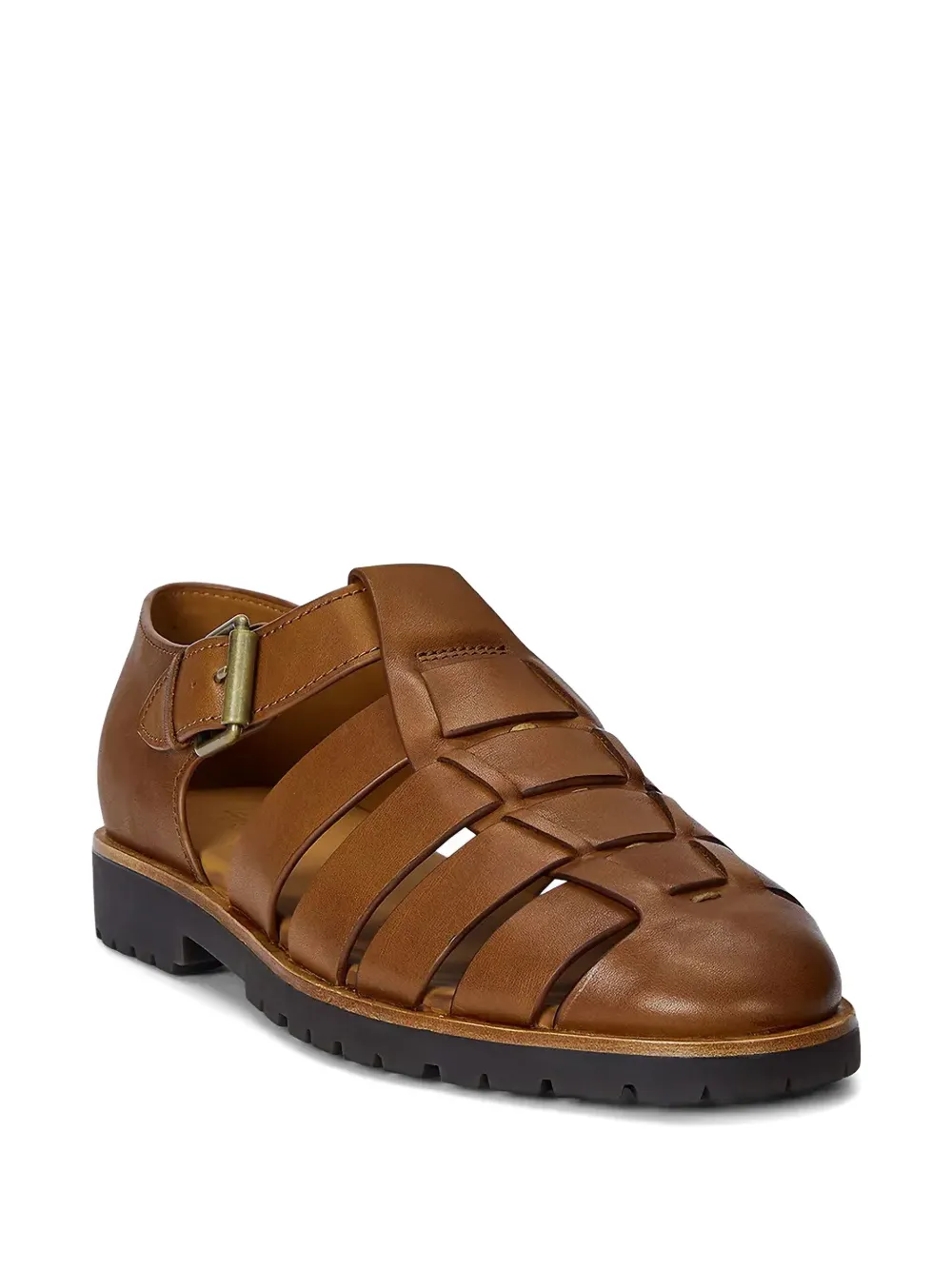 Polo Ralph Lauren leather-caged sandals Bruin