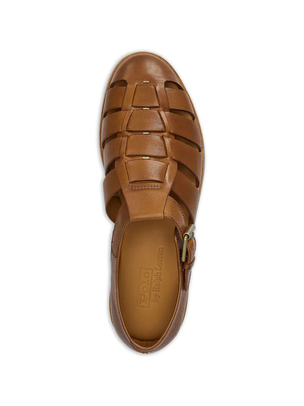 Polo Ralph Lauren leather-caged sandals Bruin
