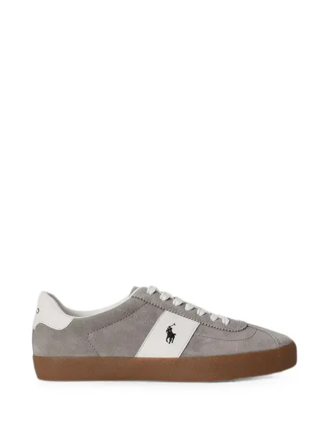Polo Ralph Lauren suede logo-embroidered sneakers