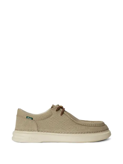 Polo Ralph Lauren lace-up moccasin-stitched shoes
