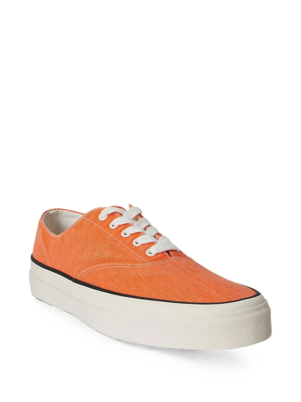 Polo Ralph Lauren Keaton canvas sneakers Oranje