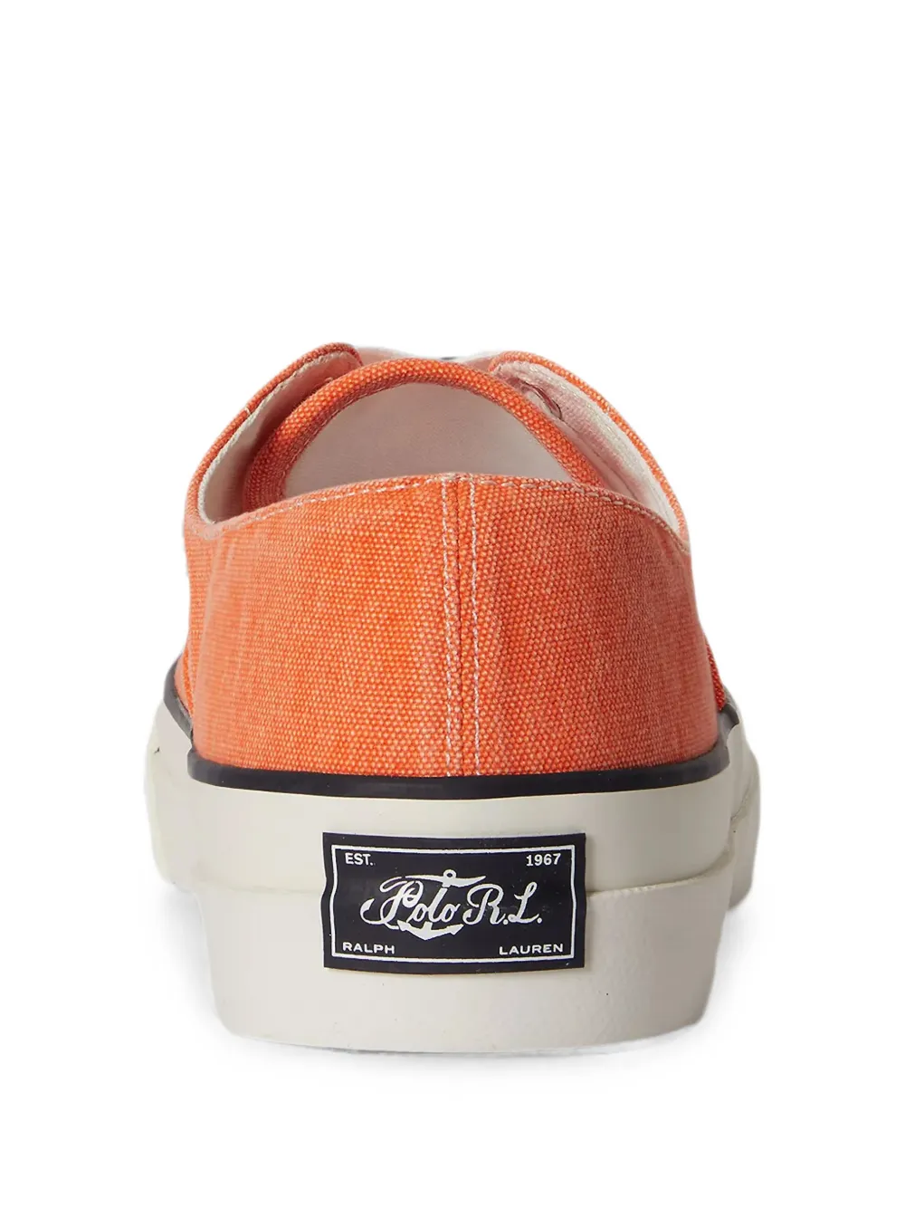 Polo Ralph Lauren Keaton canvas sneakers Oranje
