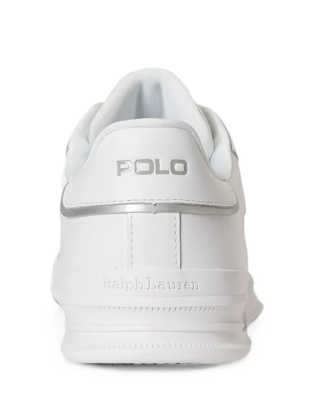 Polo Ralph Lauren logo-embroidered lace-up sneakers Wit