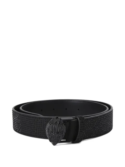 Kurt Geiger London eagle-head crystal-embellished belt