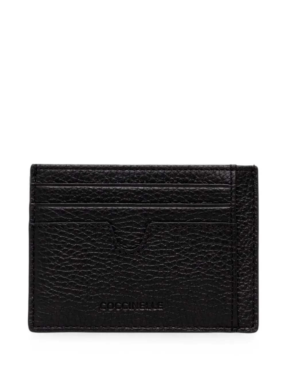Coccinelle Smart To Go small grainy cardholder - Nero