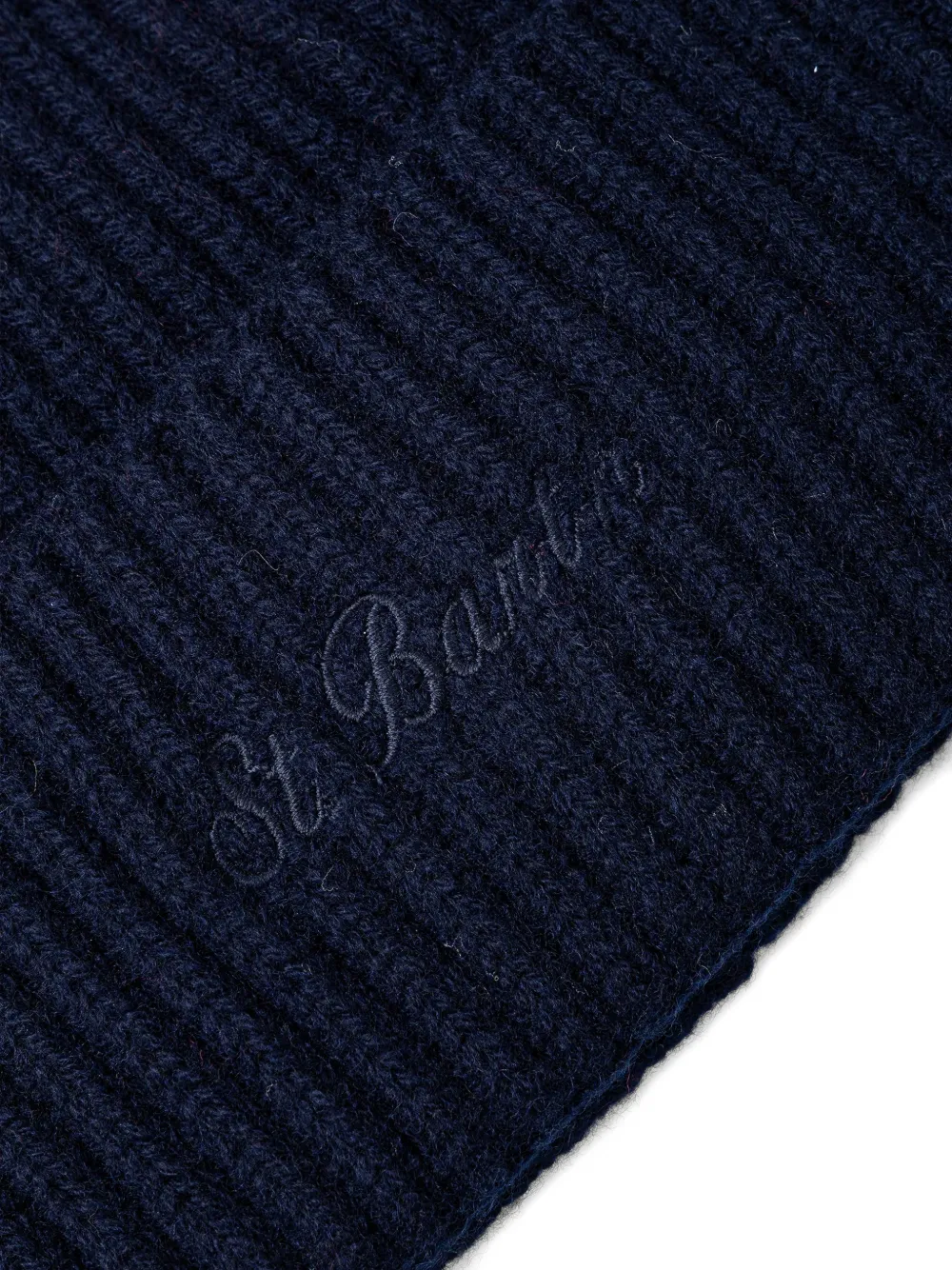  Mc2 Saint Barth Gorro Con Logo Bordado - Azul 