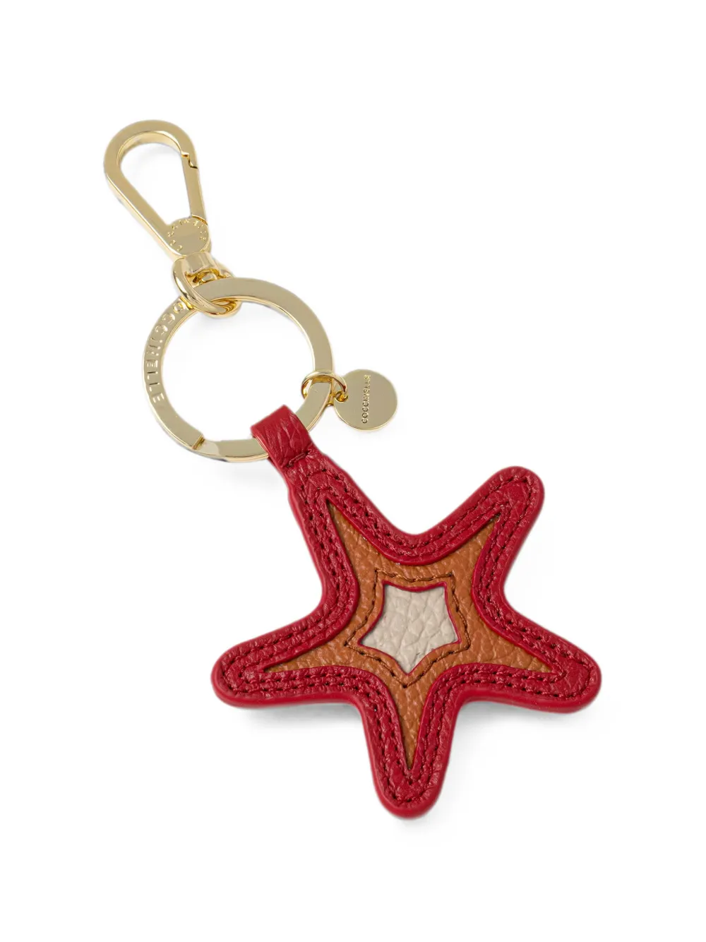 Coccinelle Coccinelle Shell marine-star keyring - Rosso