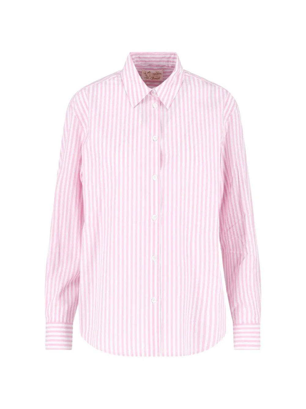 MC2 Saint Barth Gestreept blouse met lange mouwen Roze
