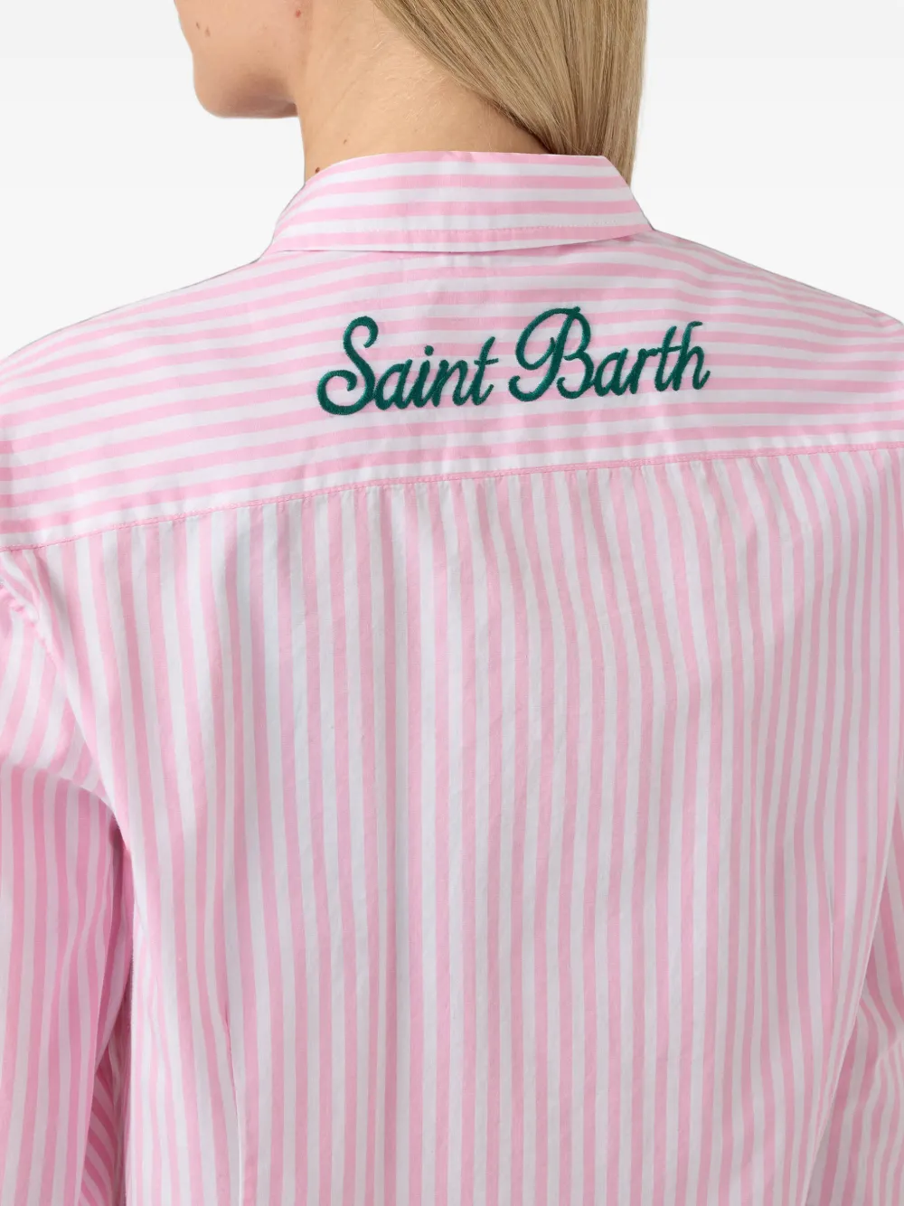 MC2 Saint Barth Gestreept blouse met lange mouwen Roze