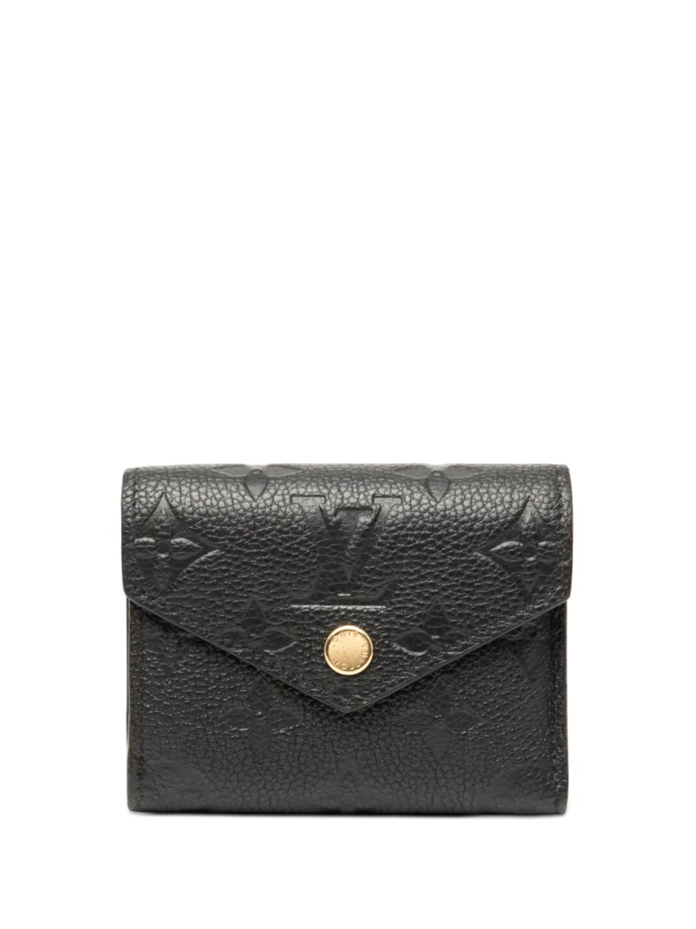 Louis Vuitton Pre-Owned 2018-2026 Monogram Empreinte Zoe Wallet small wallets - Nero