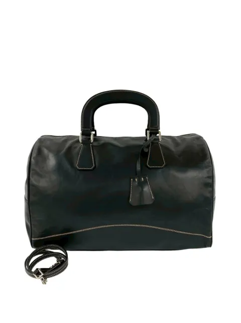 Prada Pre-Owned bolsa satchel Soft Calf Boston Bag 2000-2013